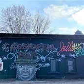 Mural beim Cassiopeia auf dem RAW-Gelände
