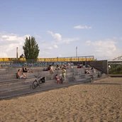 Der Park am Gleisdreieck in Berlin