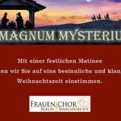 O Magnum Mysterium_Flyer