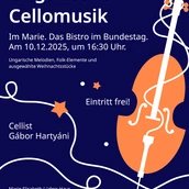 Poster vom Cellokonzert