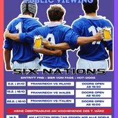 Rugby-Party in Berlin