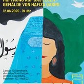 POSTER Hoffnung auf das Leben – Gemälde von Hafiza Qasimi