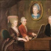 Mozart und Familie
