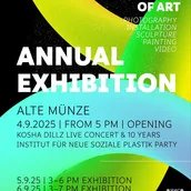 Jährliche Ausstellung_Flyer