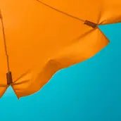 Detail eines Sonnenschirms