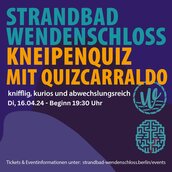 Veranstaltungen in Berlin: Kneipenquiz mit Quizcarraldo
