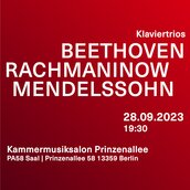 Plakat Kammermusiksalon Prinzenallee