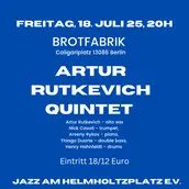 POSTER Artur Rutkevich Quintet