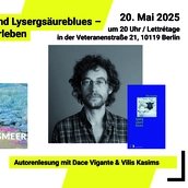 KEY VISUAL Zwischen Eismeer und Lysergsäureblues – Lettische Literatur erleben