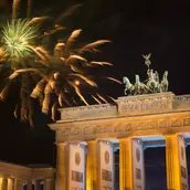 Silvester am Brandenburger Tor