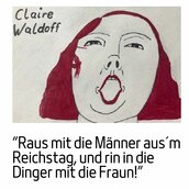 Claire Waldoff, die Feministin