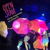 Open Stage, Voces migrantes - PLakat