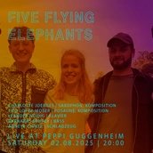 VISUAL Five Flying Elephants