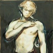 190 x 80 cm Öl auf Leinwand