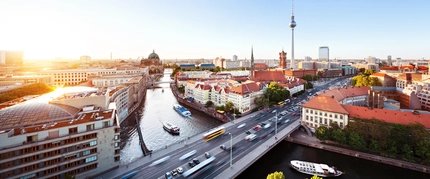 Spree Panorama mit Fernsehturm