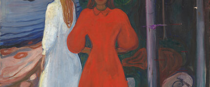 Edvard Munch, Red and White, Berlinische Galerie Berlin