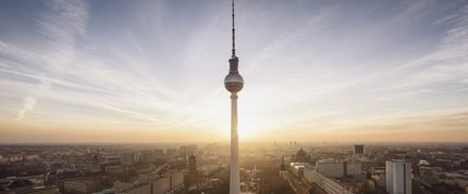 Panorama von Berlin mit Fernsehturm