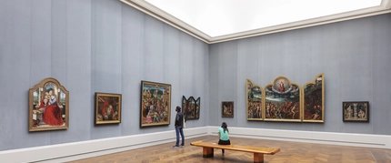 Saal der Gemäldegalerie Berlin