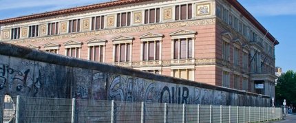 Les vestiges du mur de Berlin au Martin-Gropius-Bau