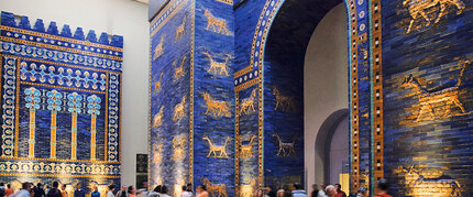 Puerta de Ishtar en el Museo de Pérgamo de Berlín 