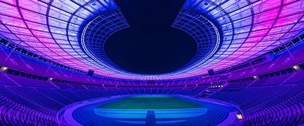 Anzeige Olympiastadion Berlin