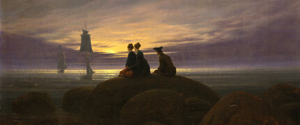 Caspar David Friedrich, Moonrise by the Sea