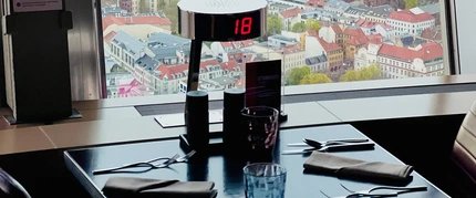 Tisch mit Aussicht