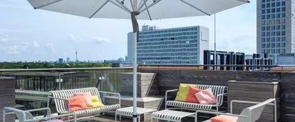 Dachterrasse des aletto am Kudamm