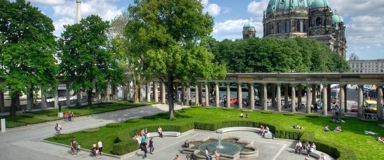 Kolonnadenhof auf der Museumsinsel