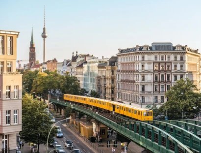 Hochbahn Schönhauser Allee/Eberswalder Straße in Berlin