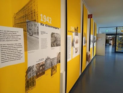 Ausstellung "Die Systematik der Deportationen"