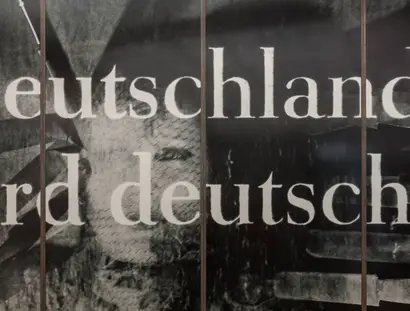 Katharina Sieverding, Deutschland wird deutscher, Detail, 1992