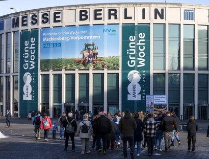 Grüne Woche @ Messe Berlin, Eingang Süd