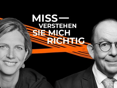MISSVERSTEHEN SIE MICH RICHTIG – Denis Scheck zu Gast bei Maja Göpel