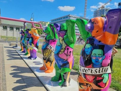United Buddy Bears | Hand-in-Hand für Toleranz "Wir sind Berlin"