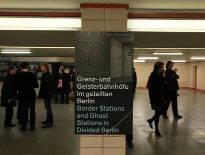 Ausstellung Zwischengeschoss S-Bahnhof Norbahnhof