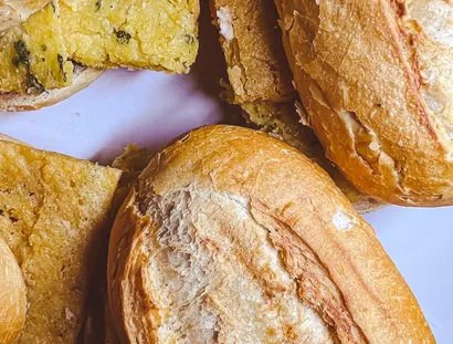 Pane e Panelle: sizilianische Kroketten aus Kichererbsenmehl