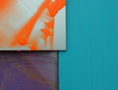 Detail Composite Painting #98 by Claudia Desgranges 2025