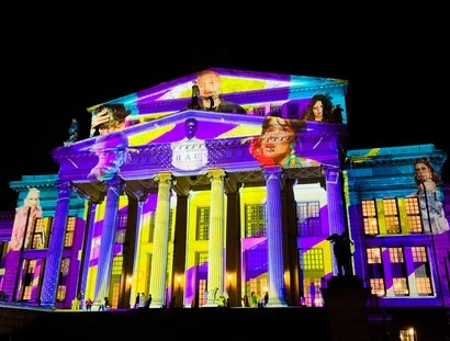 Illumination zum Festival of Lights, Berlin
