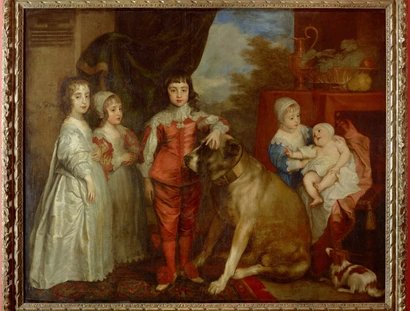 Anton van Dyck (Werkstatt), Die fünf ältesten Kinder Karls I.