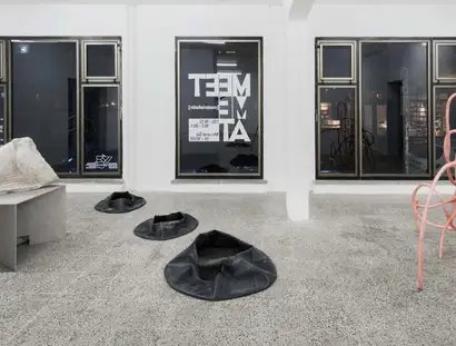 [ materialistin ], Meet Me At, Ausstellungsansicht KV Leipzig, 2023