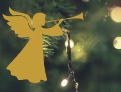 Weihnachtsengelfigur