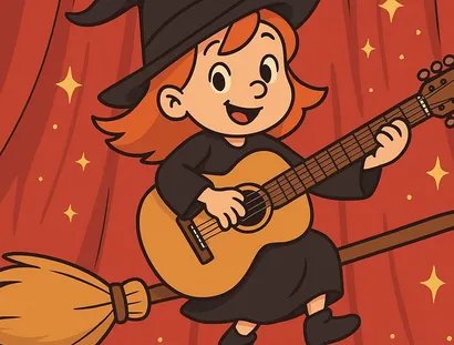 Cattu, der Traumfänger - Hexe Lollis Besen