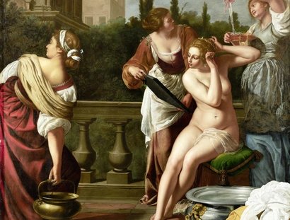 Artemisia Gentileschi: Bathseba im Bade
