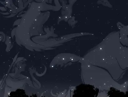 Sonne, Mond und Sterne