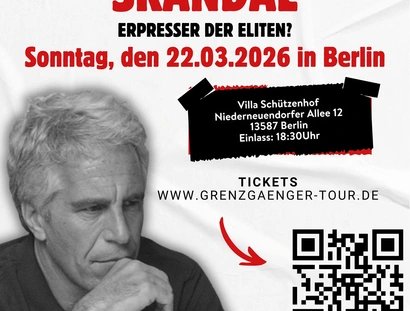 Vortrag zum Fall Epstein in Berlin