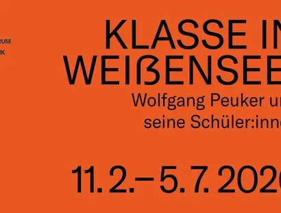 KLASSE IN WEIßENSEE! Wolfgang Peuker und seine Schüler:innen