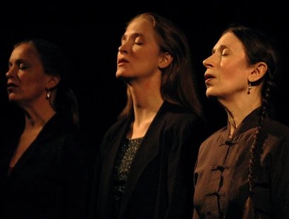 Katie Geissinger, Allison Sniffin, Meredith Monk