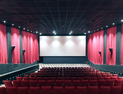 Empty Screening Theater