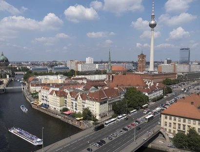 Aussicht auf das Nikolaiviertel